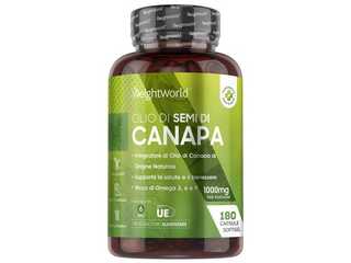 WWI-Canapa in Softgels 1000 mg 180 CP